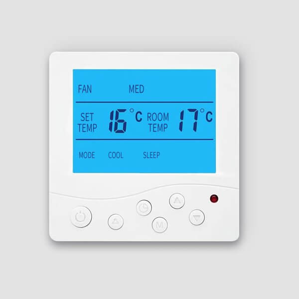 Wi-Fi Programmable Digital Room Thermostat.5. Send infrared signal to control infrared appliances such as air conditioners, TVs, set-top boxes, DVD players, AUX devices remotely.
